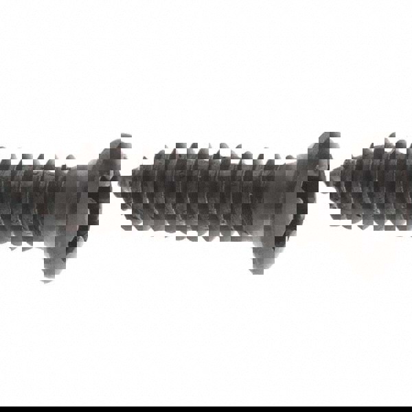 Push Mount Blind Rivet: Flat Head, Nylon Body, Nylon Mandrel